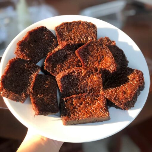 bánh bò thốt nốt - nước cốt dừa