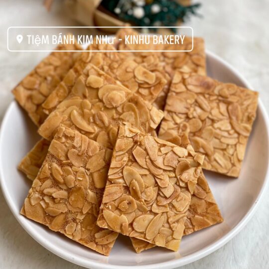 bánh hạnh nhân giòn