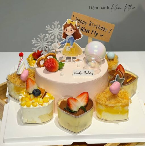 bánh sinh nhật cho nữ nhiều hương vị