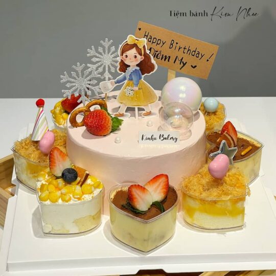 bánh sinh nhật cho nữ nhiều hương vị