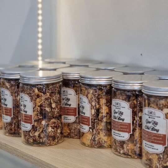 gạo lứt chà bông