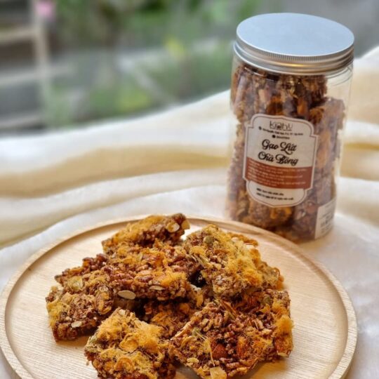 gạo lứt chà bông