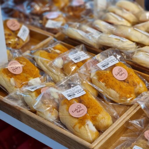 bánh mì phô mai gà cay - tây ninh