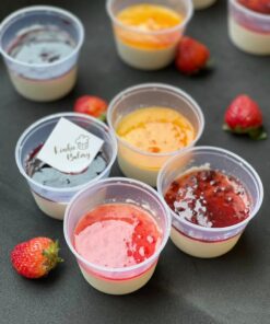 panna cotta tráng miệng