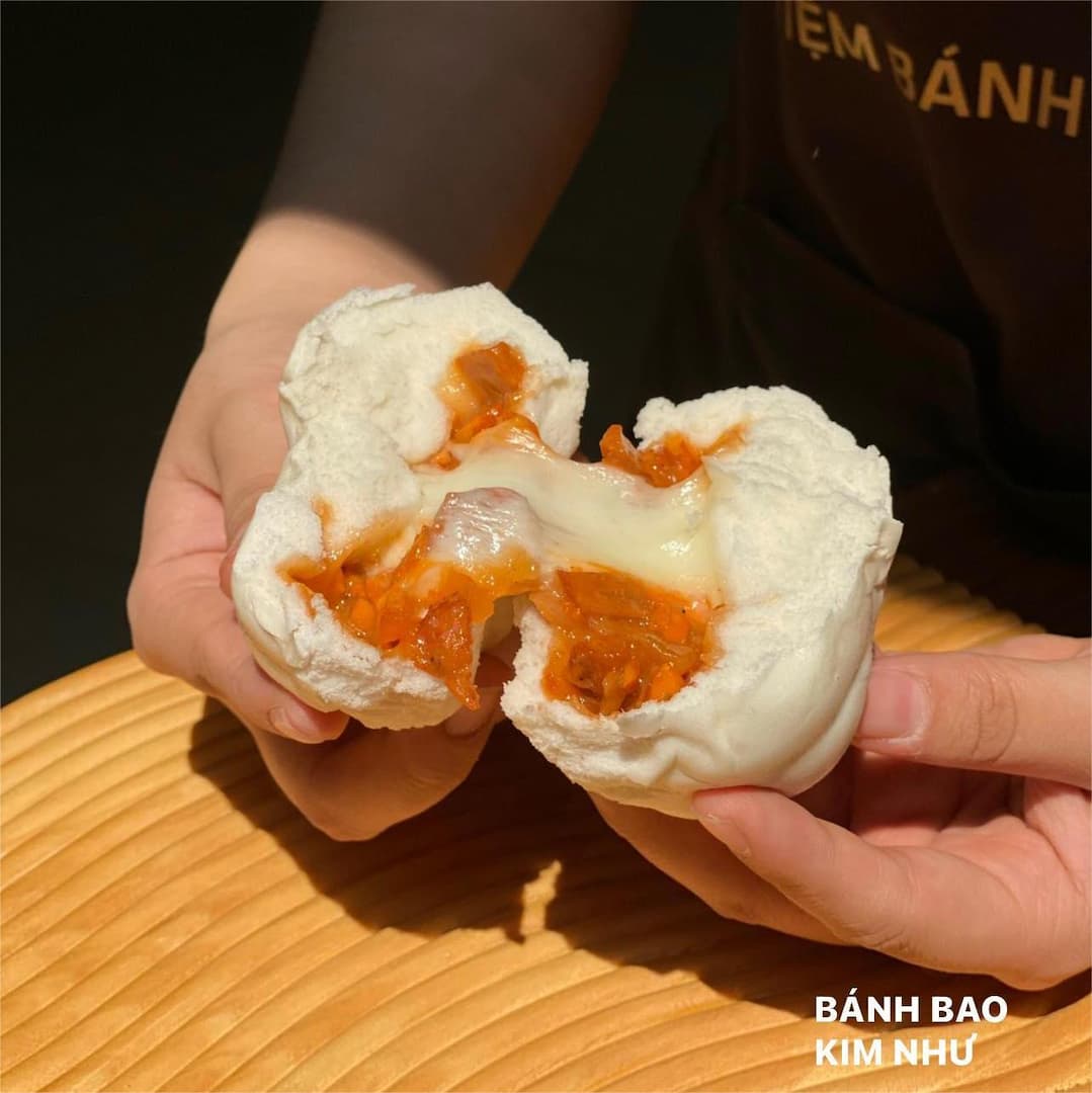 bánh bao phô mai