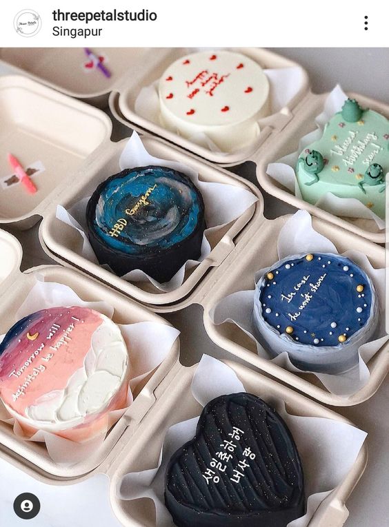 Những mẫu bánh sinh nhật mini đẹp nhất.
