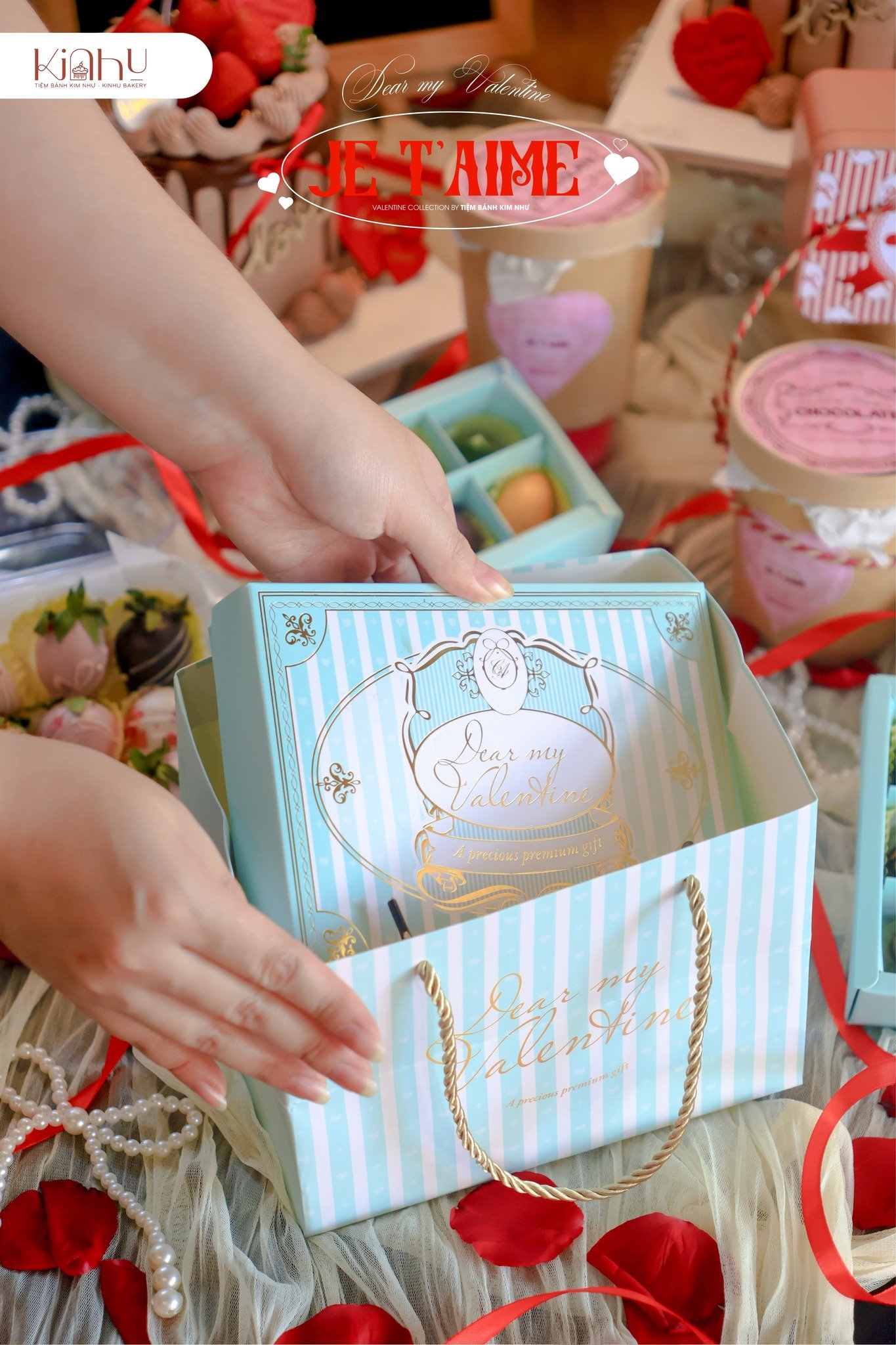 hộp quà valentine đẹp