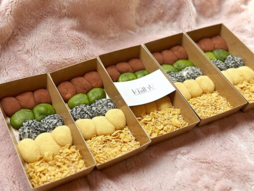 Bánh mochi Chấm kem sữa siêu hot tại tây ninh