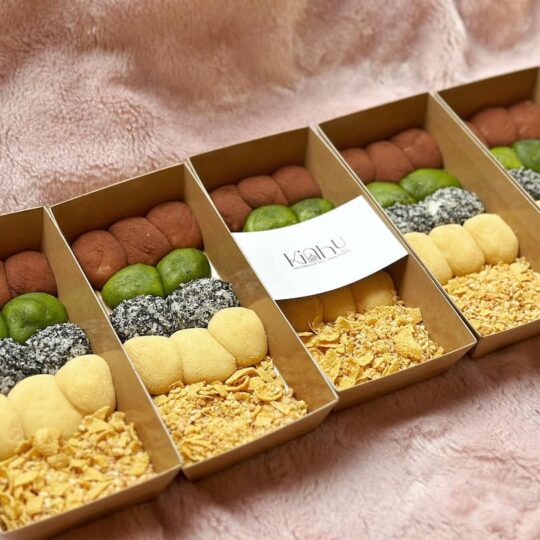 Bánh mochi Chấm kem sữa siêu hot tại tây ninh