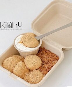 Bánh mochi chấm kem siêu ngon