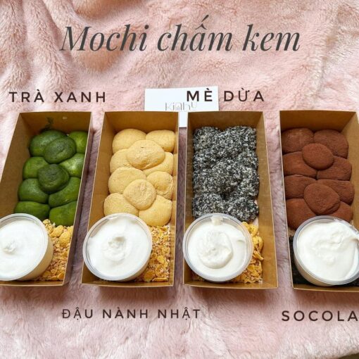 Mochi chấm kem sữa siêu hot đã có tại Tây Ninh ạ