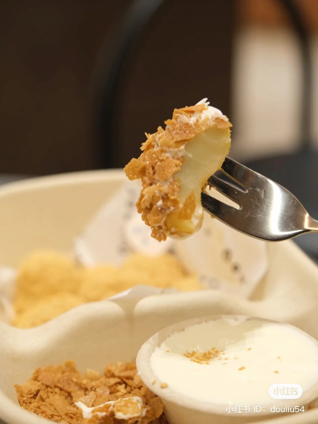 Mochi chấm kem sữa siêu ngon