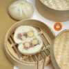 bánh bao nhân thịt 2 trứng cút