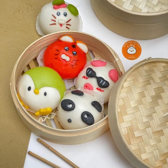 bánh bao tạo hình