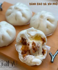 bánh bao xá xíu phô mai