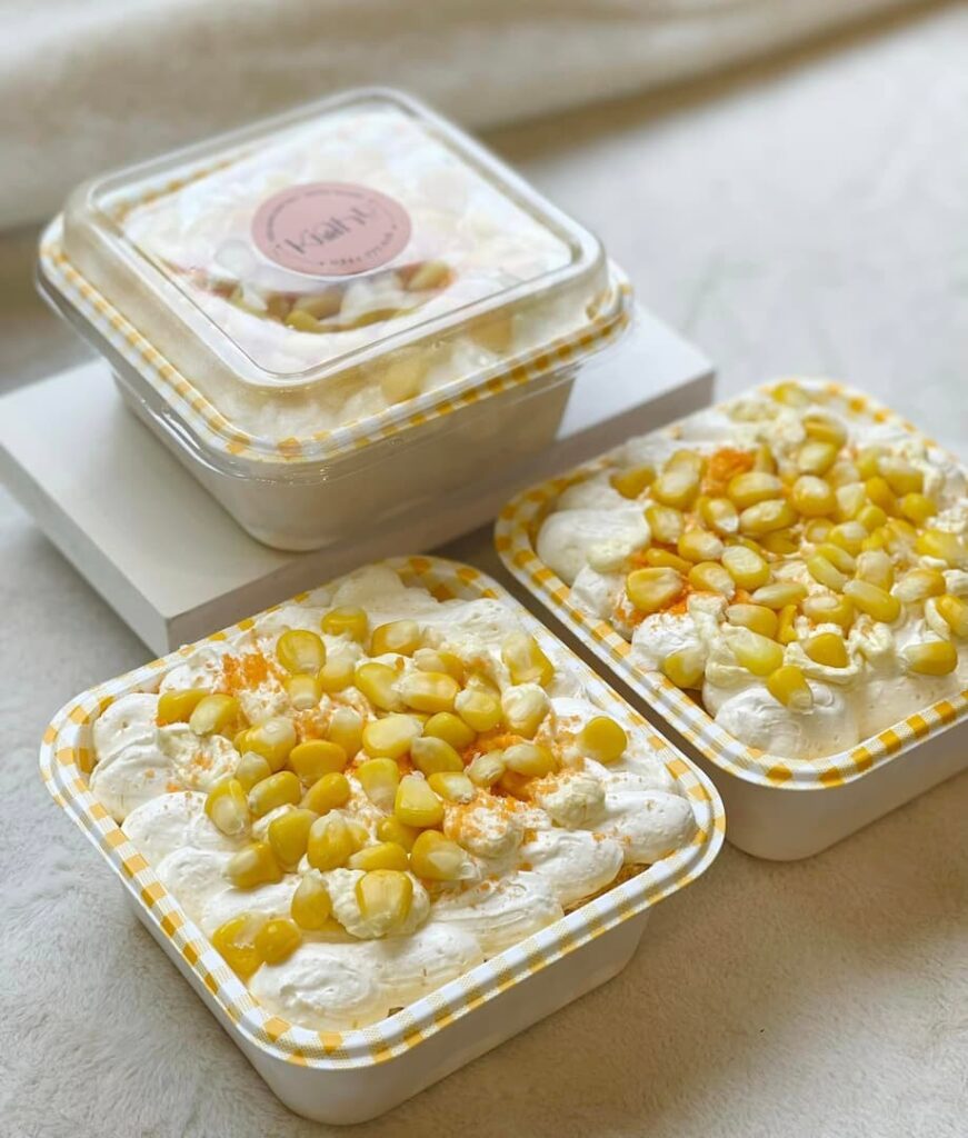 Bánh kem bắp phô mai Tây Ninh