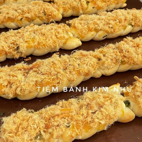 Bánh mì hành chà bông Tây Ninh