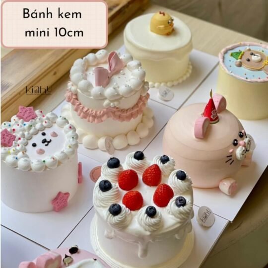 Mẫu bánh kem mini 2 người ăn đẹp mắt và dễ thương 3