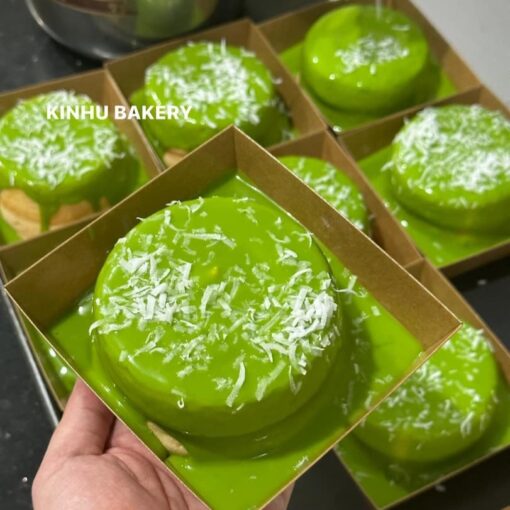 bánh bông lan phú sĩ ca dé hot trend