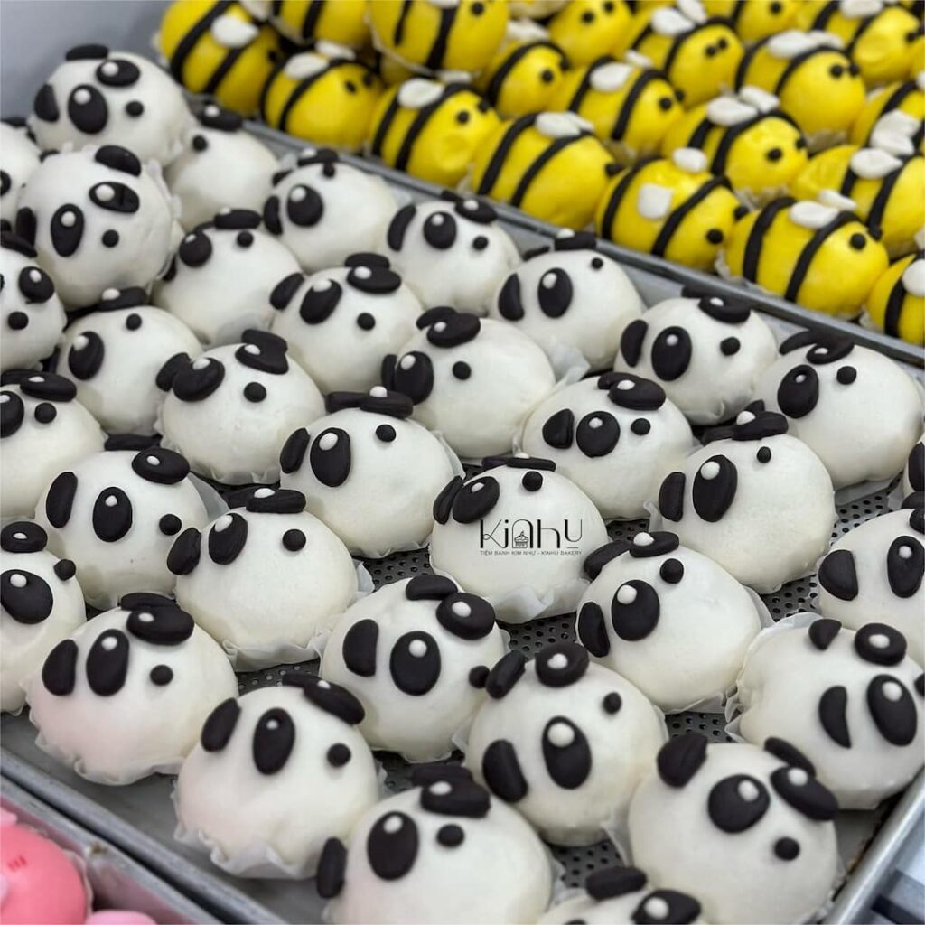 bánh bao hình thú sỉ