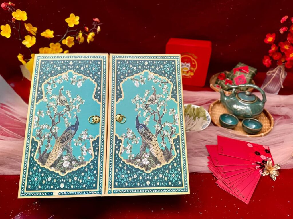 Hộp quà tết sang trọng