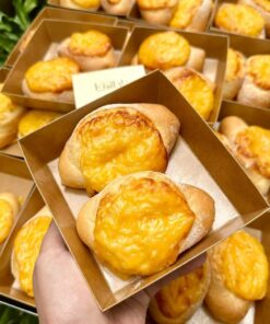 bánh mì phô mai cháy