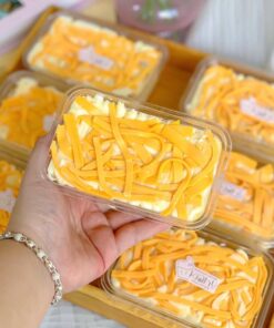 bánh bông lan phô mai tươi mát lạnh