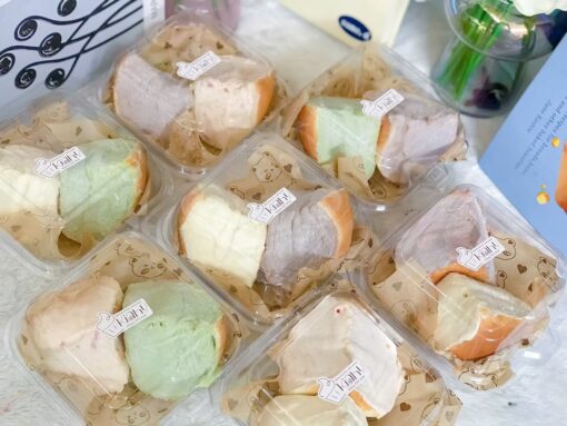 bánh mì kem mây