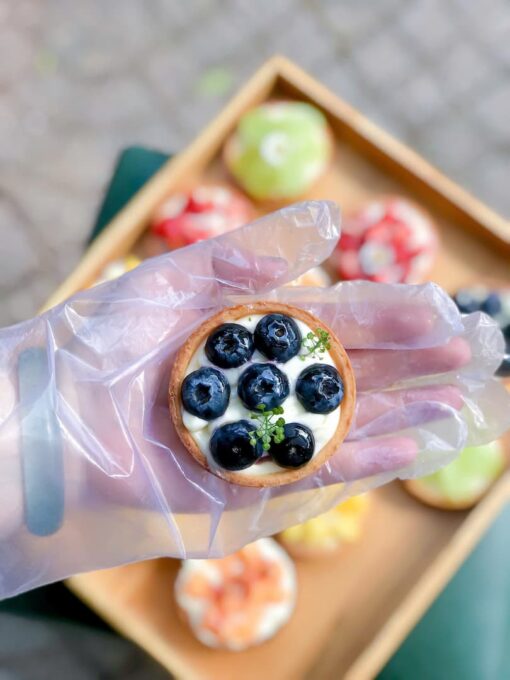 tart trái cây việt quất