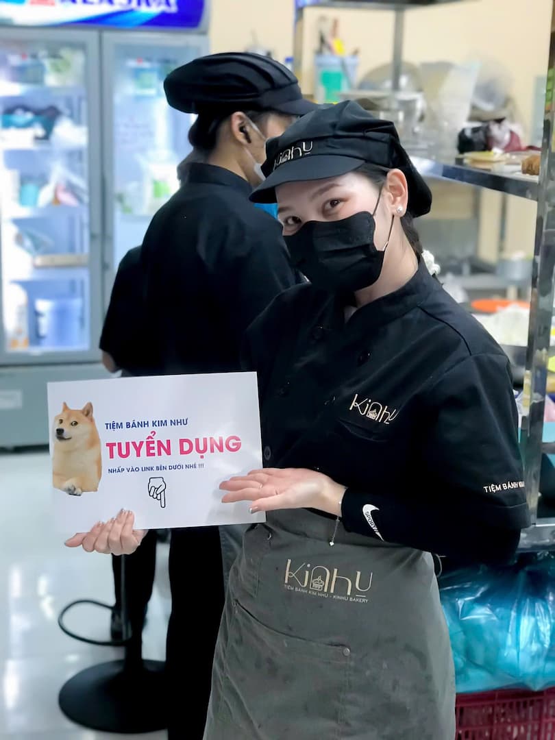 tuyển thợ làm bánh