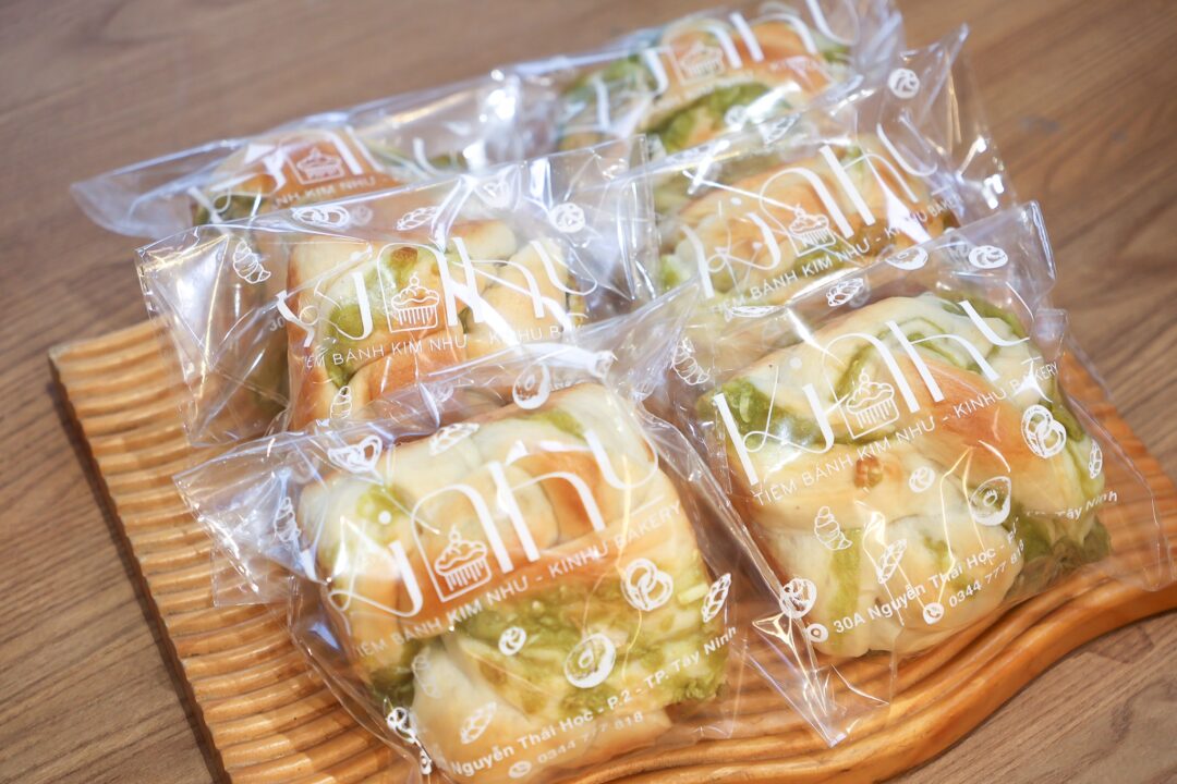bánh mì cốm dừa - kim như