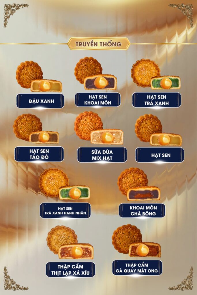 bánh trung thu cao cấp - bánh trung thu Tây Ninh