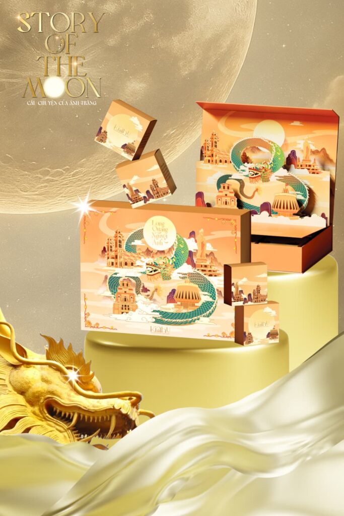 set bánh trung thu đặc biệt với các danh lam thắng cảnh ở Tây Ninh