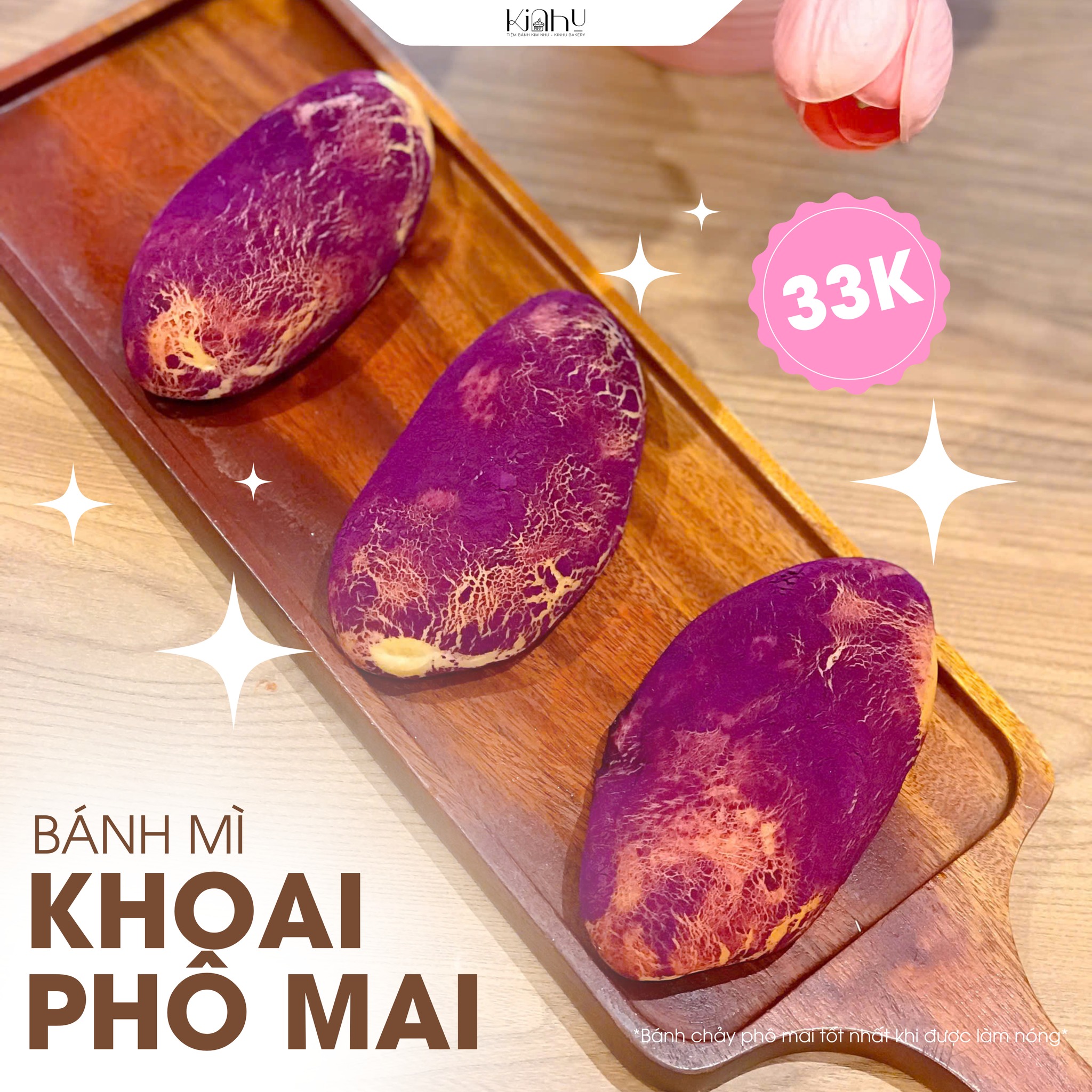 Bánh mì khoai phô mai