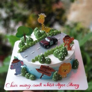 Bánh sinh nhật cho bé trai