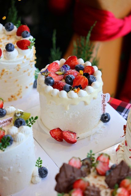 Bánh kem bắp dễ thương