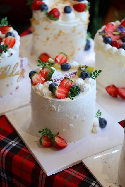 Bánh kem bắp decor dễ thương