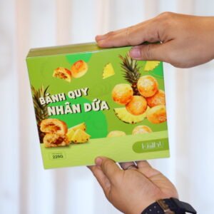 Bánh quy nhân dứa thơm ngon