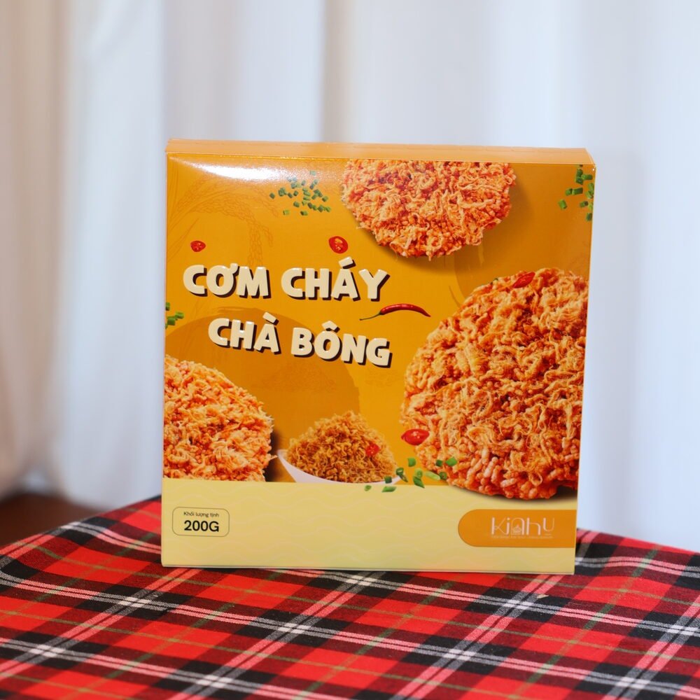 Cơm cháy chà bông hộp mới