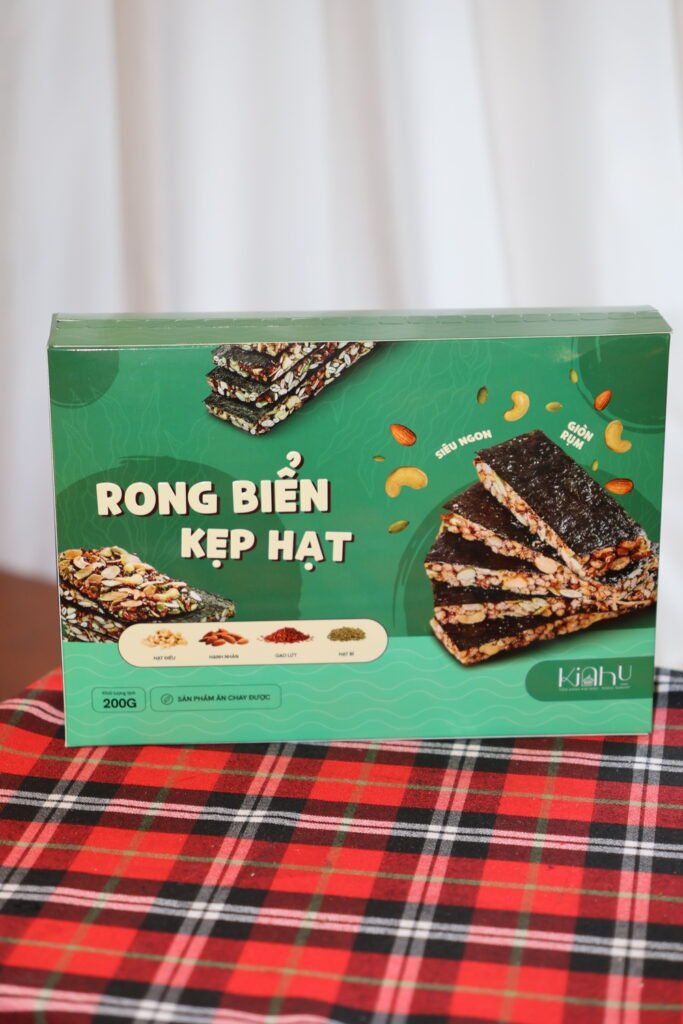 Rong biển kẹp hạt thơm ngon