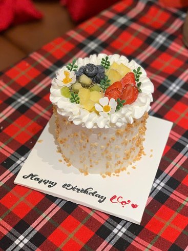 bánh kem bắp siêu xinh