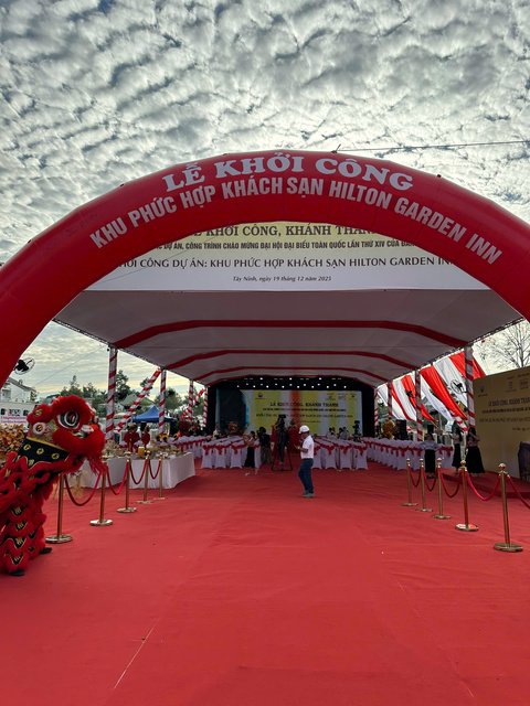 teabreak lễ khánh thành