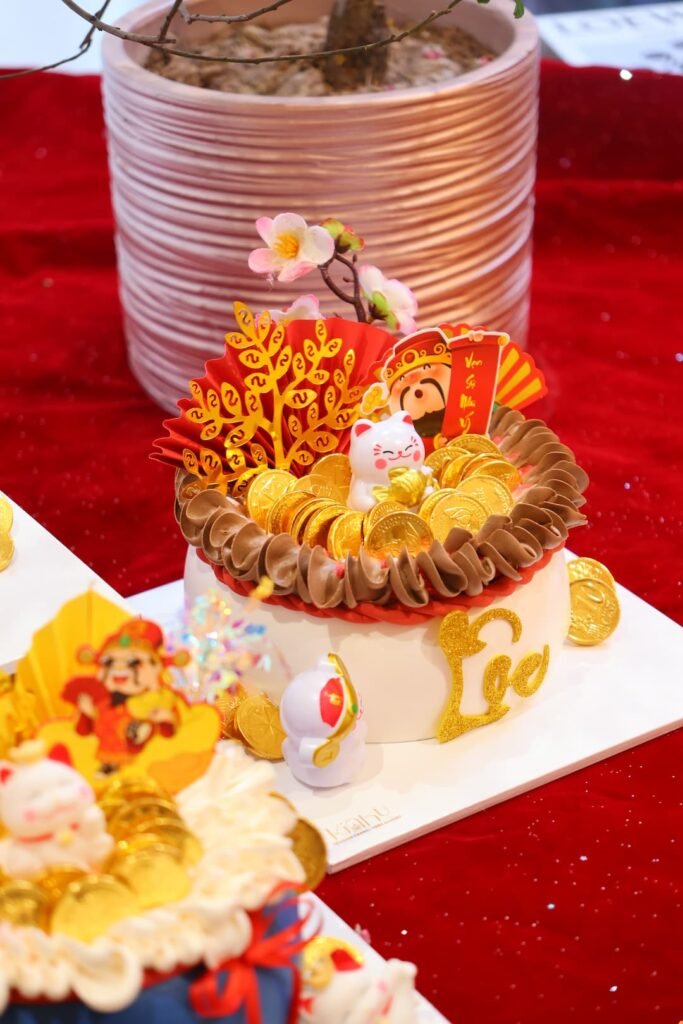 Bánh kem cầu may mắn