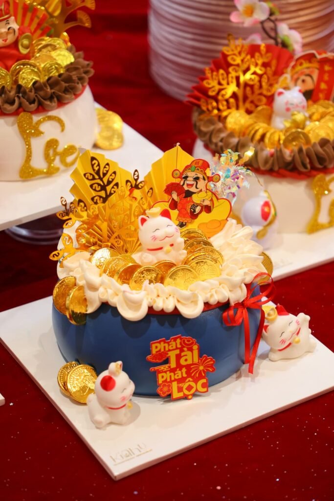 Bánh kem hồng phát