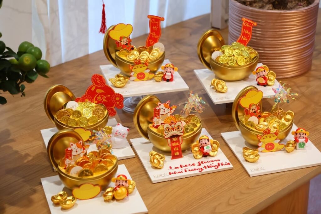 Bánh kem thỏi vàng