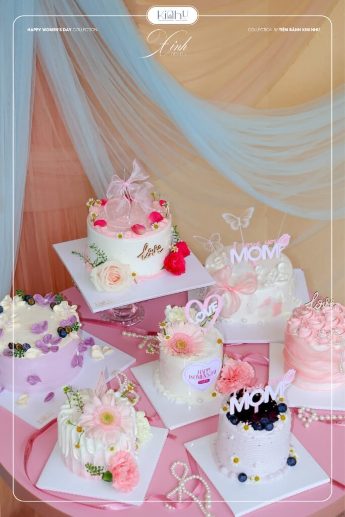 Bộ sưu tập bánh 8/3