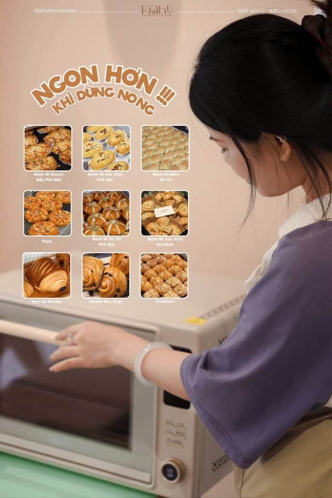 Bánh mì nướng ăn nóng