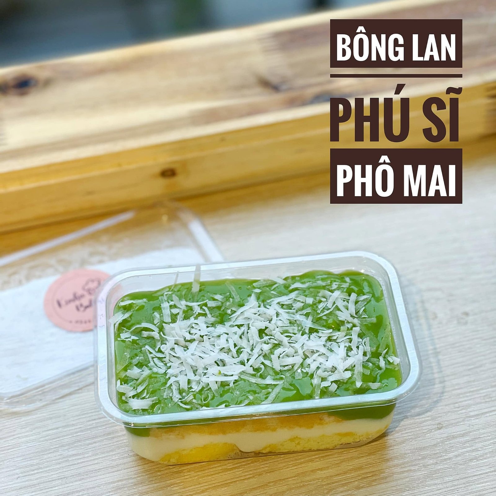 Bông lan phú sĩ phomai