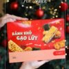 Bánh khô gạo lứt box