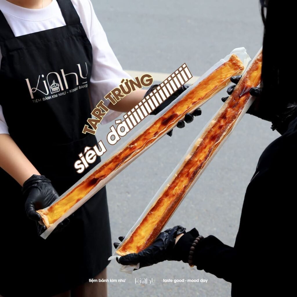 Tart trứng dài